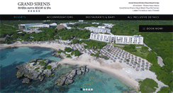 Desktop Screenshot of grandsirenisrivieramaya.com